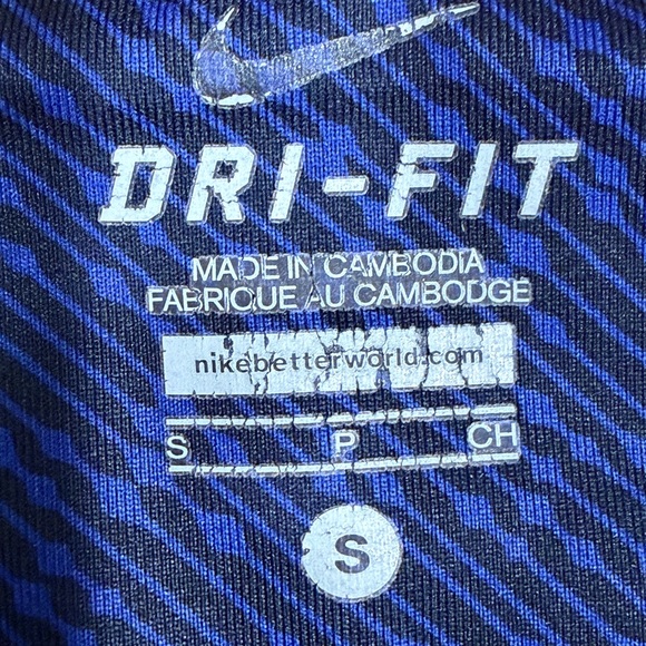 Nike Blue and Black Leggings - Picture 2 of 2